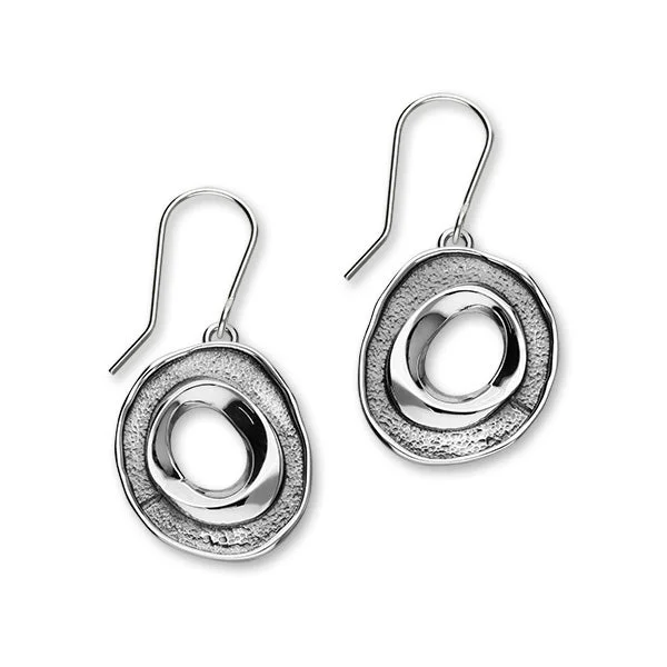 Sparkling Earrings-Maeshowe Sterling Silver Single Drop Earrings HIS E1825