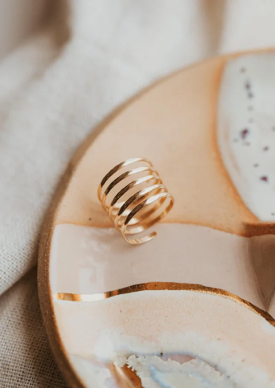 Wedding Ring with EngravingMidi Wrap Ring