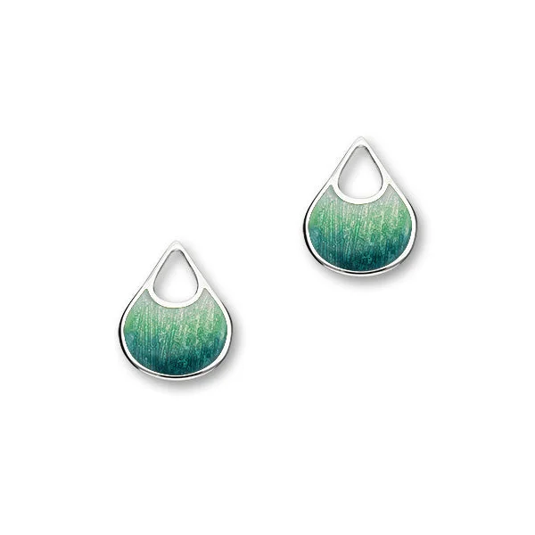 Rainbow Gem Earrings-Elements Silver Earrings EE418