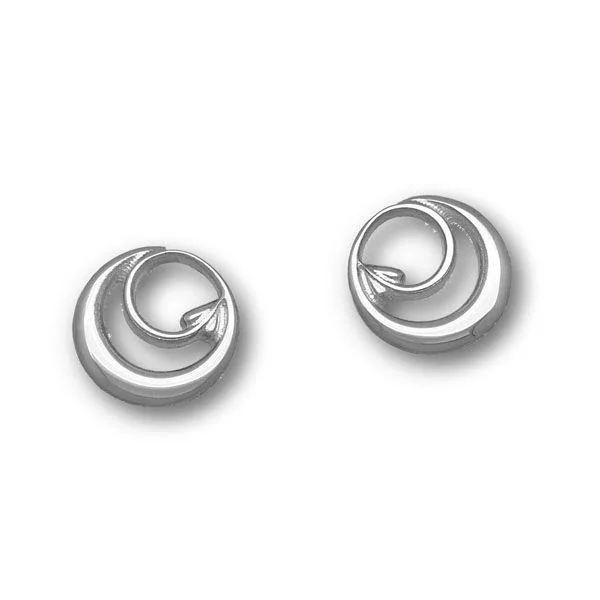 Artistic Earrings-Archibald Knox Silver Earrings E1608