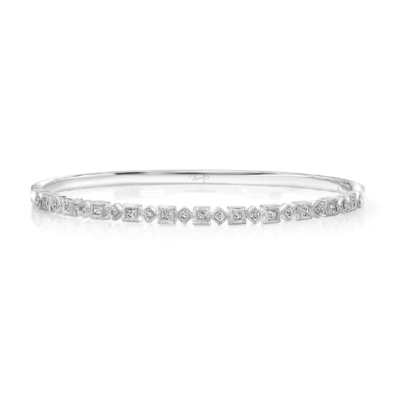 Unique Party Bangles-Uneek Broadway Stackable Diamond Bangle