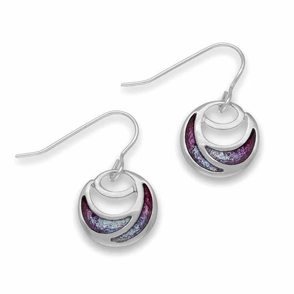 Bold Earrings-New Dawn Silver Earrings EE492