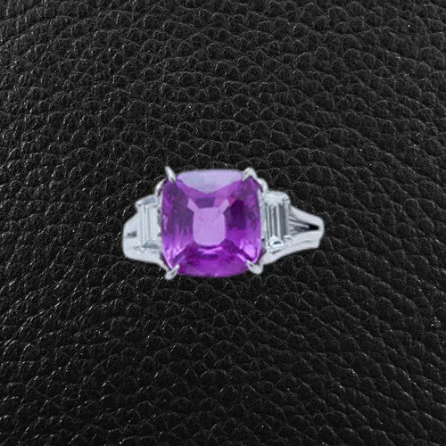 Custom Engagement Ring for Your PartnerPink Sapphire & Diamond Ring