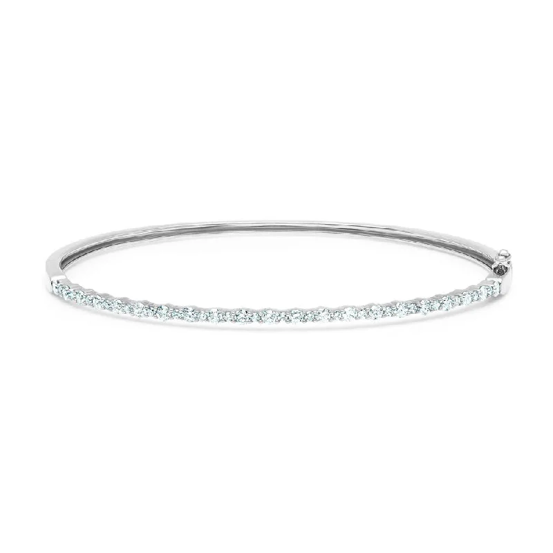 Crystal Bridal Bangles-Uneek Stackable Collection Stackable Bangle