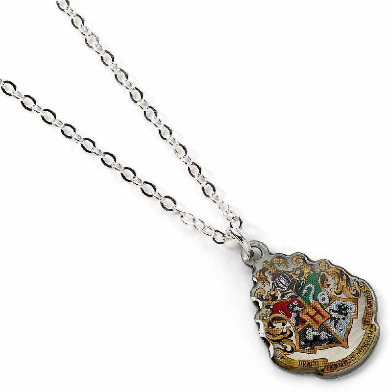 Birthstone Wedding Ring for Women-Multi-layer Silver Necklace-Harry Potter Pendant & Necklace Hogwarts (silver plated)