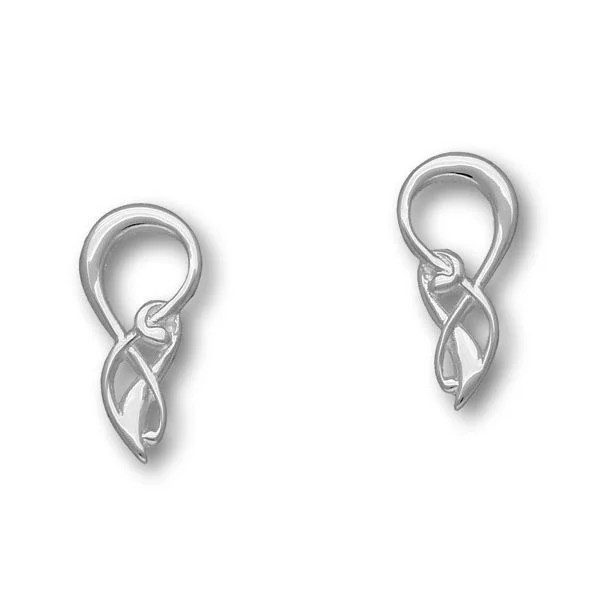 Adjustable Stud Earrings-Liberty Silver Earrings E1570