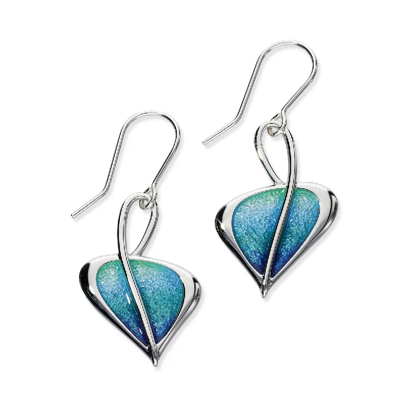 Bright Earrings-Leah Silver Earrings EE491