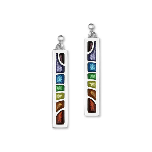 Silver Earrings for Women-Indulge Silver Earrings EE178