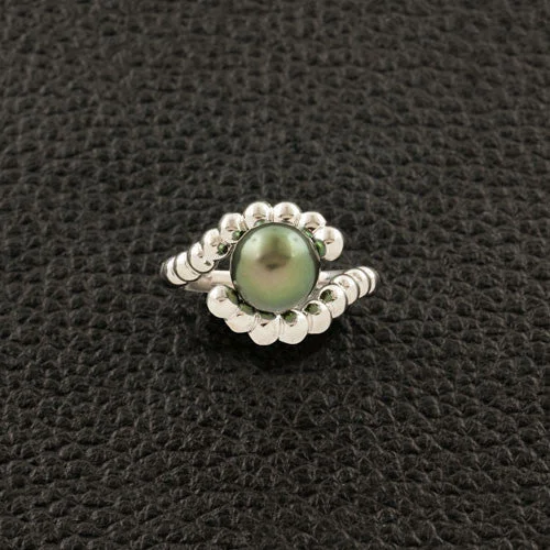 Custom Wedding Band for Special OccasionsTahitian Pearl Ring