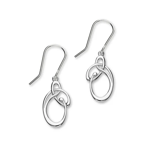 Cute Earrings-Liberty Silver Earrings E1575