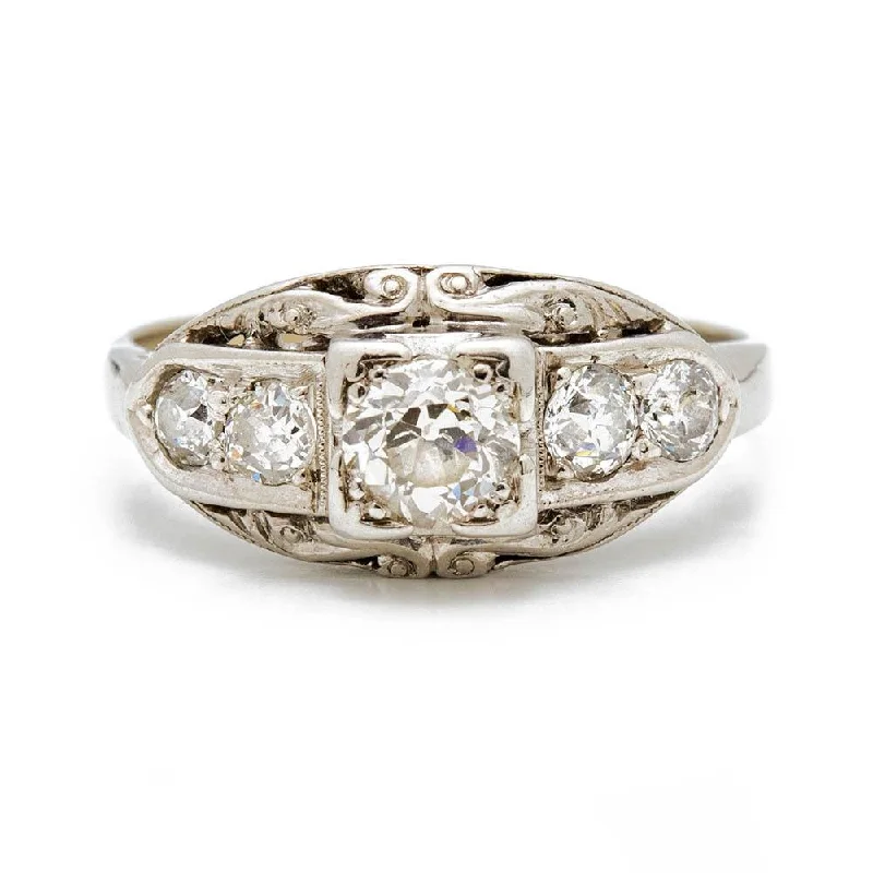 Designer Wedding Ring for HimAntique Edwardian Diamond Ring