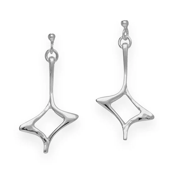 Colorful Drop Earrings-Oslo Silver Earrings E1676