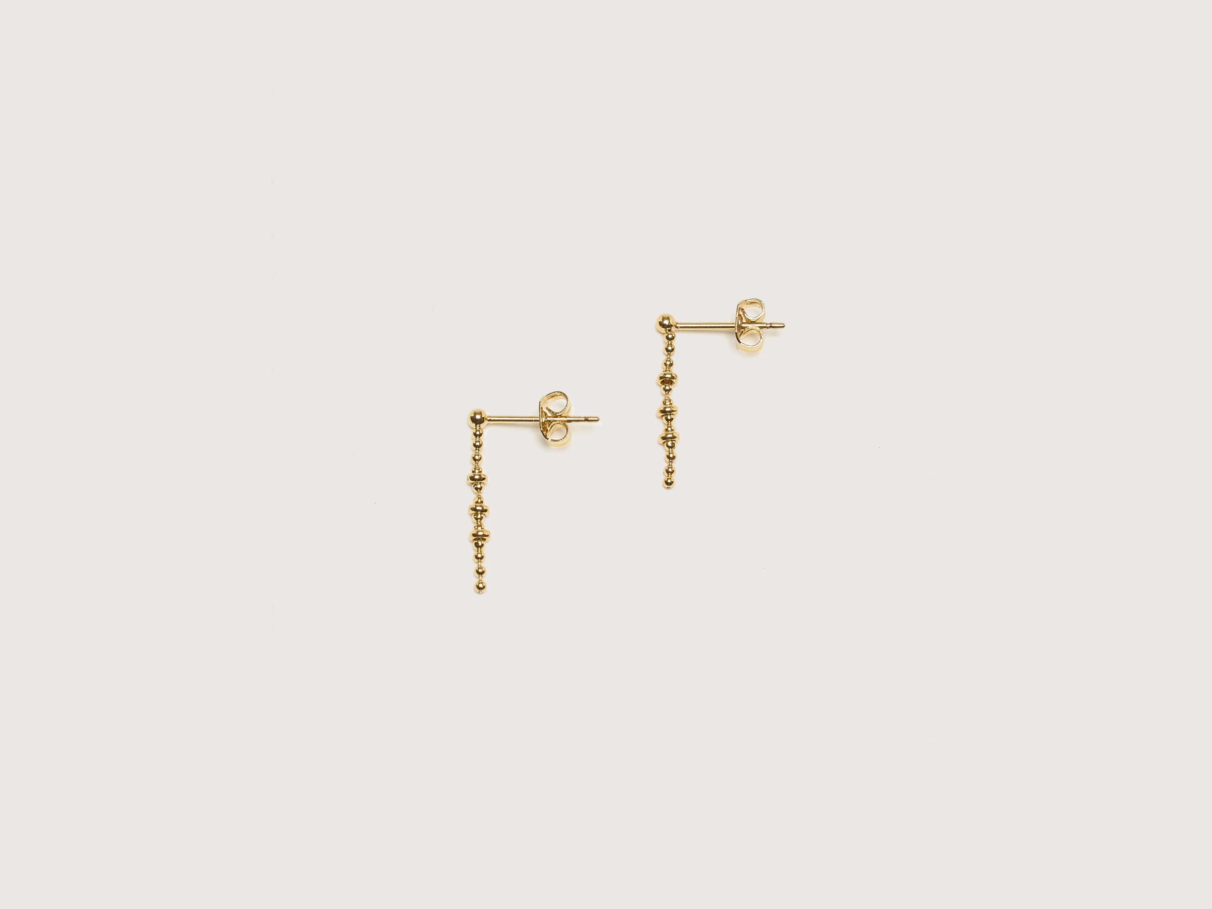 Fashionable Drop Earrings-Océane Stud Earrings (242 / W / GOLD)