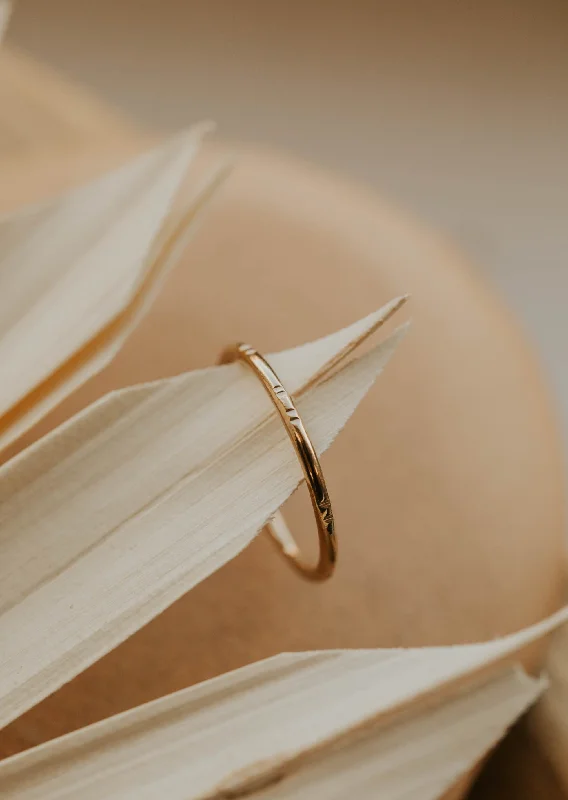 Customizable Wedding Ring for HimCeline Ring