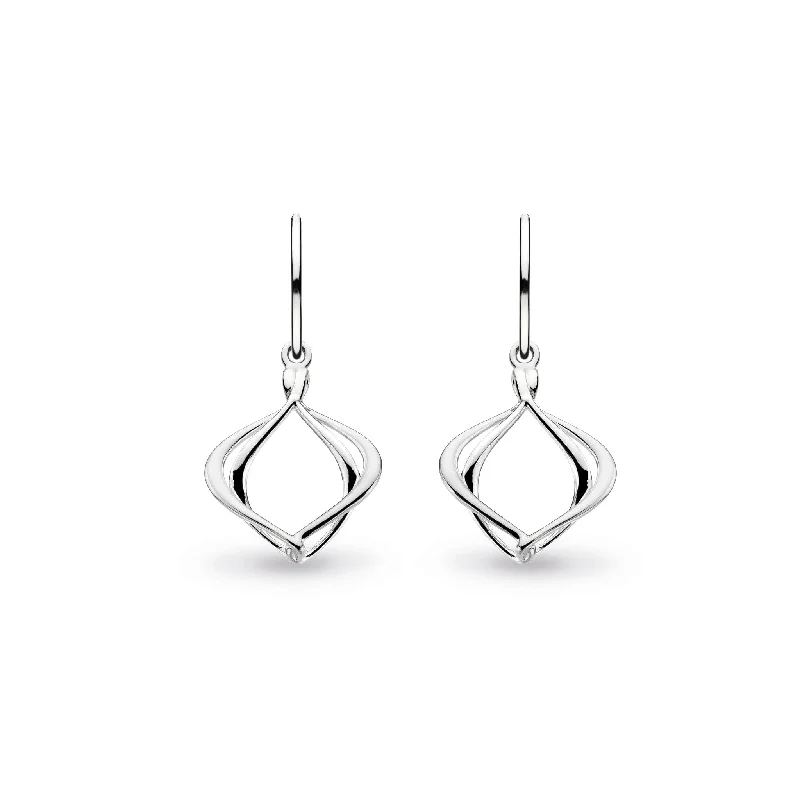 Dainty Earrings-Silver Alicia Petite Drop Earrings