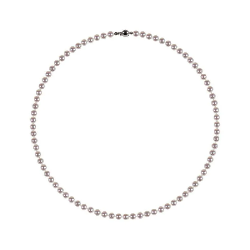 Silver Stackable Wedding Rings-Gemstone Heart Necklace-18" 5-5.5mm Cultured Freshwater Pearl Necklace with 18ct White Gold Ball Clasp