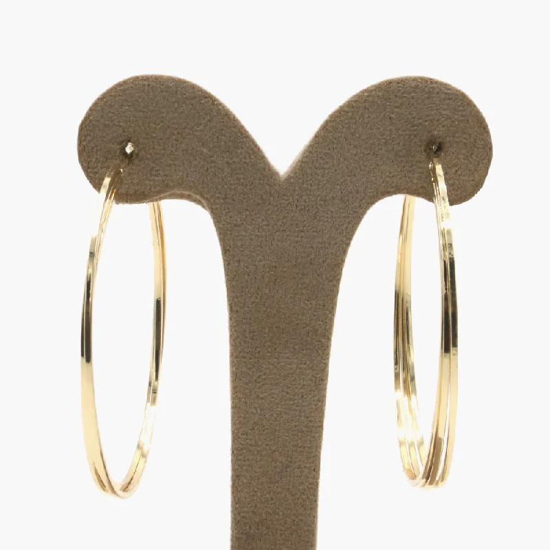 Soft Gold Earrings-Girls Earrings Bali - Golden