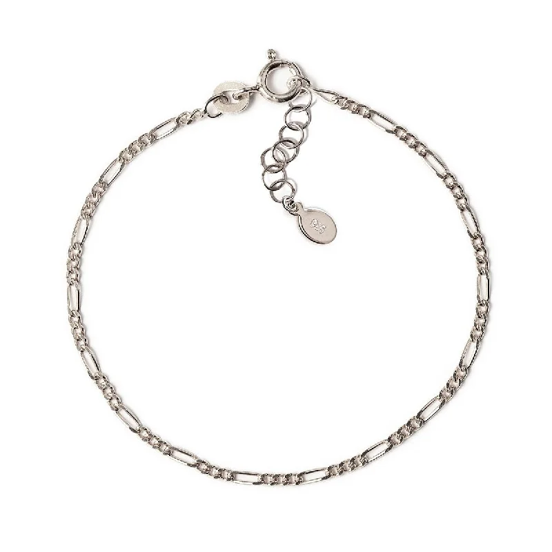 Designer Bracelets For Women-Figaro Chain Bracelet