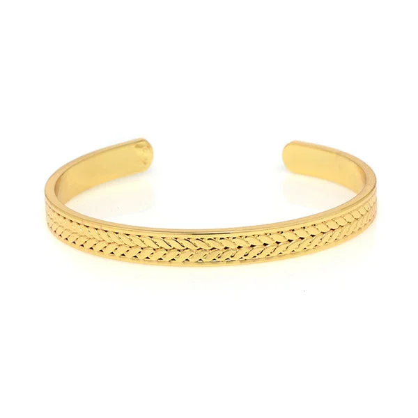 Beautiful Chunky Bangles-Wreath Bangle