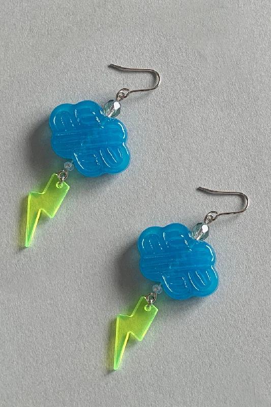 Oversized Drop Earrings-Come Rain or Shine Earrings