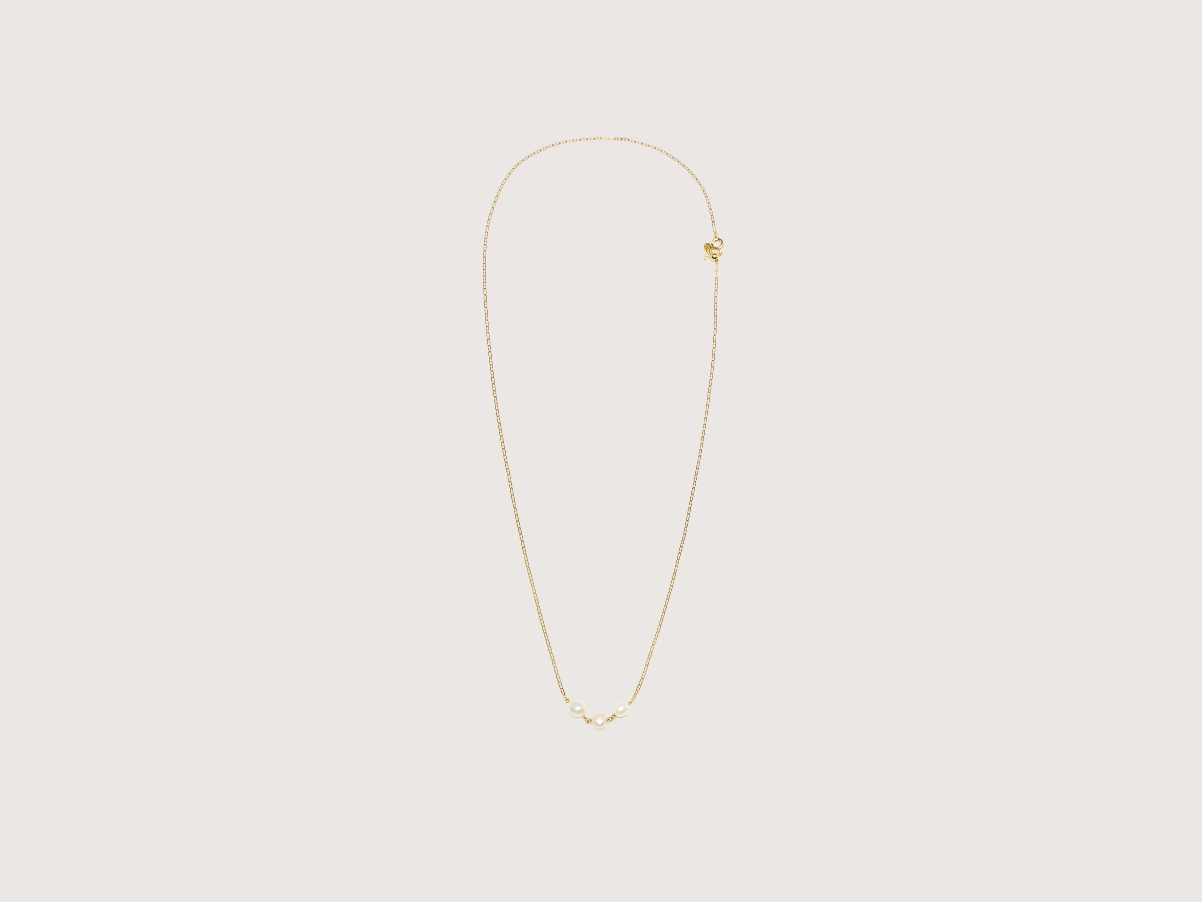 Gold and Diamond Ring Set-Simple Chain Necklace-Tessoro Necklace (242 / W / GOLD)