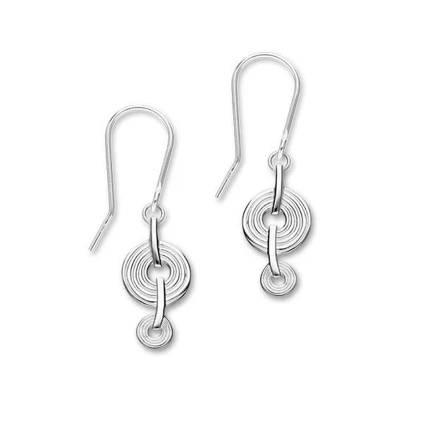 Jade Earrings-Achnabreck Silver Earrings E1624