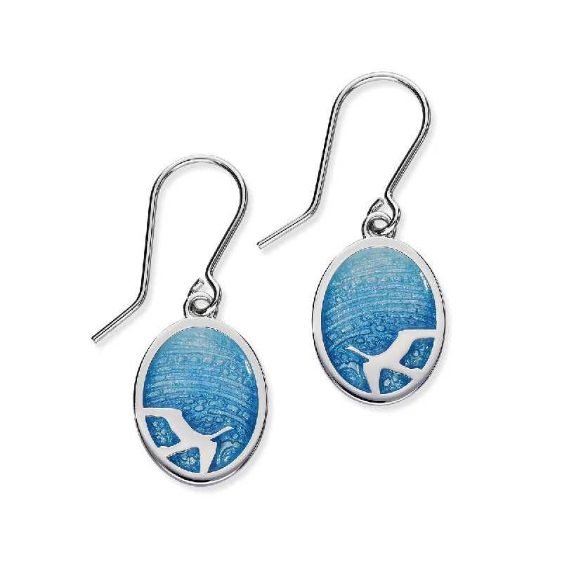 Textured Drop Earrings-Georgia Allan Enamel Drop Earrings EE640