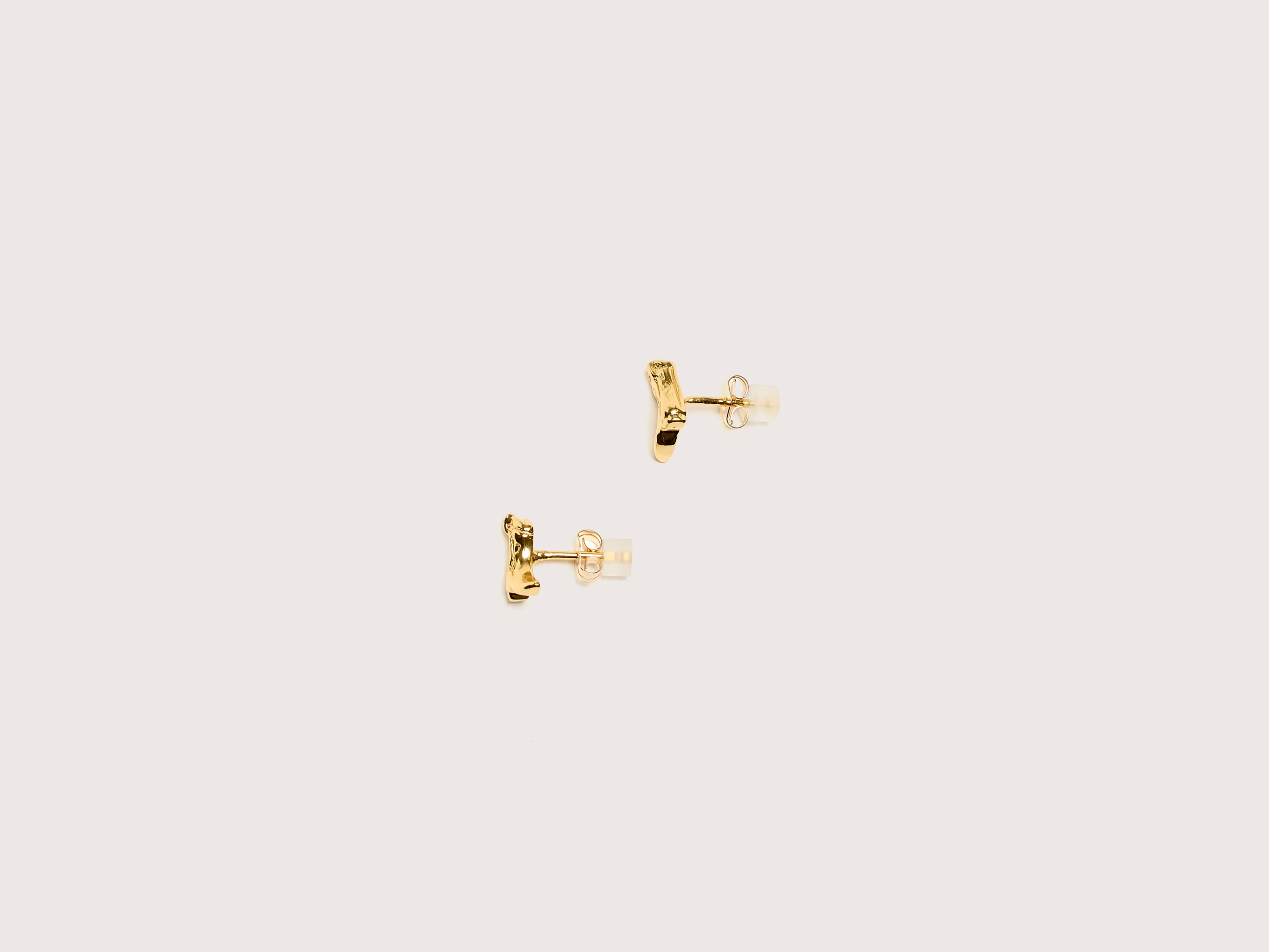 Bohemian Drop Earrings-Cowboy Boot Stud Earrings (242 / W / GOLD)